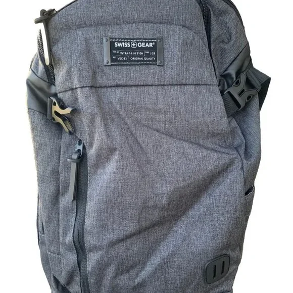 Grey Swissgear Getaway Weekend Backpack SWISSGEAR 5625 Laptop